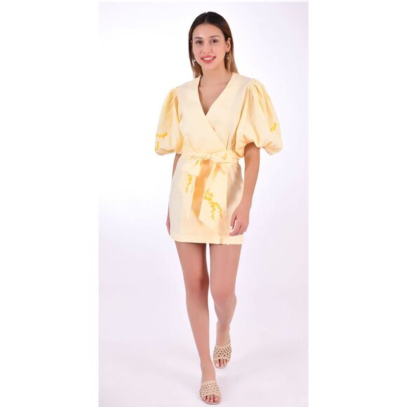 Fanm Mon yellow dress - Picture 1 of 8